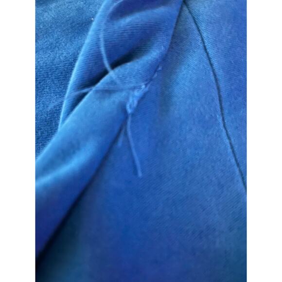 VTG. Leslie Fay Petite Blazer SZ 12P Blue front close - Picture 10 of 10